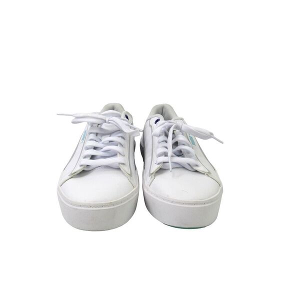 PUMA Women's Smash Platform v2 'Candy - White Arctic Ice' Sneakers SZ 8.5 - Picture 3 of 6